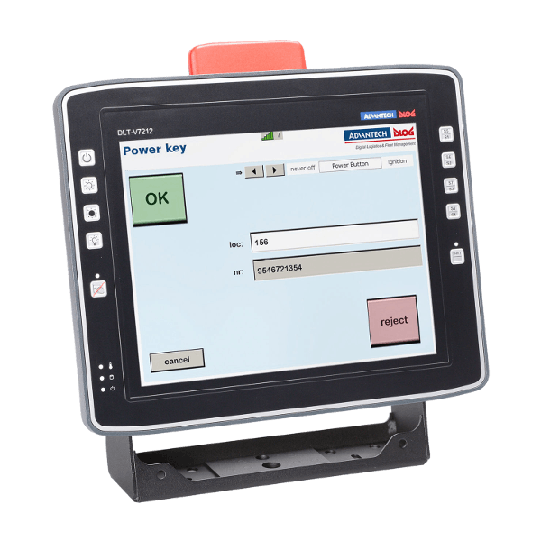 Forklift terminal DLoG DLTV7212 /ATOM Quad 1.91 GHz /64GB/XGA 12.1