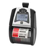 DT Printer QLn320; CPCL, ZPL, XML, Bluetooth 3.0, Mfi + Ethernet, DT/Linered Platen, .75" Core, English, Grouping E, Shoulder Strap and Belt Clip, Media Width Sensor