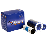 Ribbon, Zebra i Series, Color-YMCKO 1/2 Panel with Cleaning Roller, 57mmx156m(2.24inx511ft), 450 Images, 330i/430i