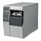 TT Printer ZT510; 4", 203 dpi, Euro and UK cord, Serial, USB, Gigabit Ethernet, Bluetooth LE, Cutter, Mono, ZPL