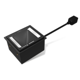 FM3281 2D Mega Pixel Fixed Mounted Reader, NFC, IP67 with 2 mtr. USB extension cable, converter RS485/Wiegand