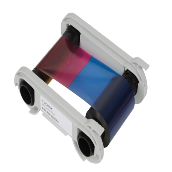 YMCKO-K ribbon for EVOLIS printers | 200 cards