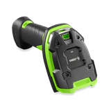 DS3608: RUGGED, AREA IMAGER, HIGH DENSITY, CORDED, INDUSTRIAL GREEN, VIBRATION MOTOR