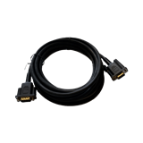 RS232 EXTENSION CABLE - DB9 MALE TO FEMALE 15 FT. STRAIGHT EXTENSION, POWER ON PIN 9, -30 C