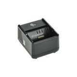 Two 3 slot battery chargers (charges 6 batteries) with power supply and Y cable; ZQ600, QLn or ZQ500. EU power cord included