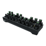 RS5100 20-SLOT RING SCANNER CHARGER, ALLOWS CHARGING OF 20 RS5100 RING SCANNERS. REQUIRES PWR-BGA12V108W0WW, DC LINE CORD CBL-DC-382A1-01 AND 3-WIRE GROUNDED COUNTRY SPECIFIC AC LINE CORD, SOLD SEPARATELY.
