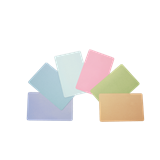 PVC colour cards