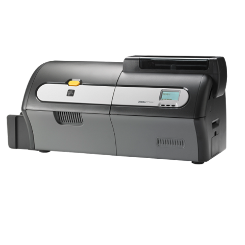 Printer ZXP Series 7; Single Sided, UK/EU Cords, USB, 10/100 Ethernet, ISO HiCo/LoCo Mag S/W selectable