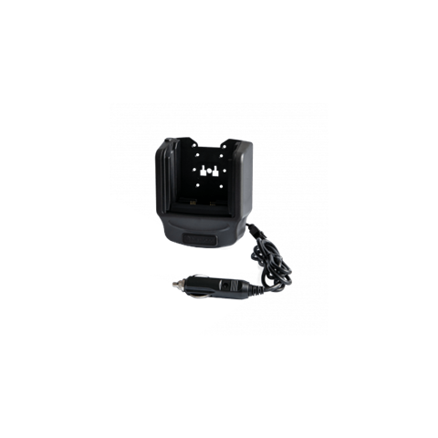 Car cradle with cigarette lighter plug 12/24V 120cm for MT90 series with rubber boot, incl. adapter plate