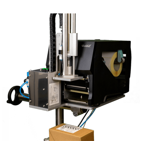 AG4000T automatic label applicator, 600mm, with warning light