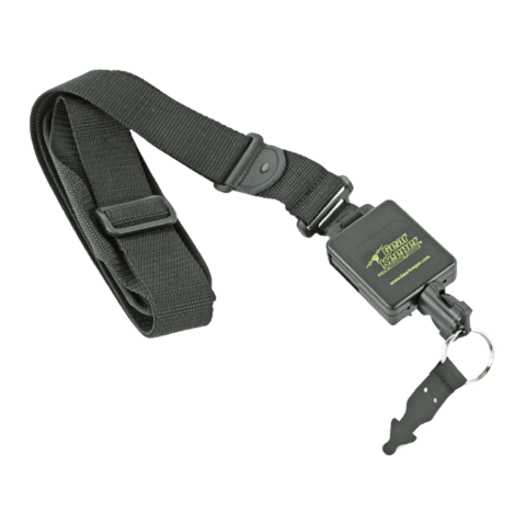 MC33 RETRACTABLE LANYARD W/SHOULDER STRAP