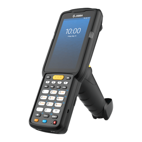 Data terminal MC3300x, WLAN,BT,GUN,2D,29KY,2.5X,GMS,4/32GB,SNSR,NFC,ROW