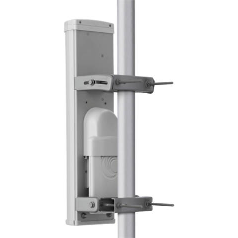 ePMP 3000L 5 GHz Access Point Radio (EU) (EU cord) 500+ Mbps data rate, 4910-5950 MHz, 20/40/80 MHz channel width, 2x2 MIMO OFDM, 256 QAM, 100/1000 Mbps ETH port, VLAN 802.1Q with 802.1p priority, ARQ, 2 x RP-SMA connectors sector antenna, working with eP