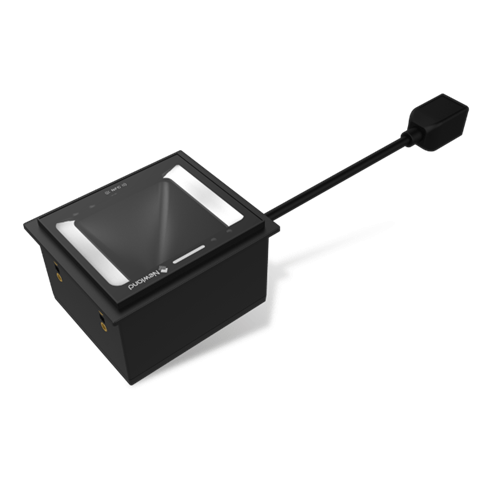 FM3281 2D Mega Pixel Fixed Mounted Reader, NFC, IP67 with 2 mtr. USB extension cable, converter RS485/Wiegand