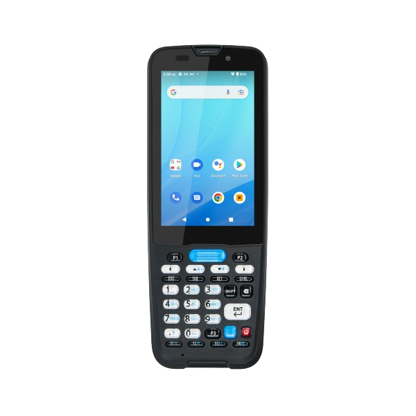 Unitech HT330 data terminal / 4" / Android 12 / WIFI / 4G LTE / BT 5.0 / 2D imager / 3GB RAM /32GB FLASH / 13 Mpx camera / 32 keys / 5200mAH / USB-C cable / hand strap