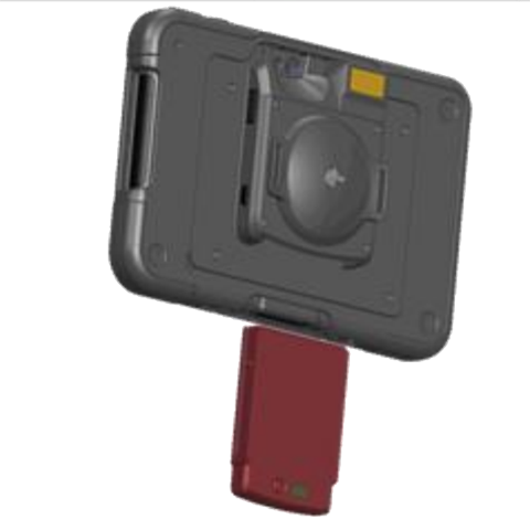 BATTERY PACK, LITHIUM POLYMER, 9660 MAHR / 3.85 V / 37.1 WHR, ET51 OR ET56 10" ANDROID ONLY, REPLACEMENT INTERNAL BATTERY