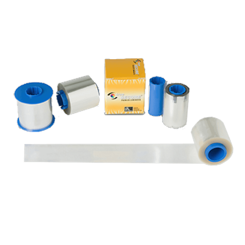 Zebra clear varnish ribbon for print station, for P-Series, P520C, P520i printers, 350 images