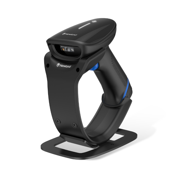 HR23 Dorada 2D CMOS Wireless Bluetooth Handheld Reader with Stand/Docking Station(NLS-HCD2333), USB cable (130cm fixed to stand).