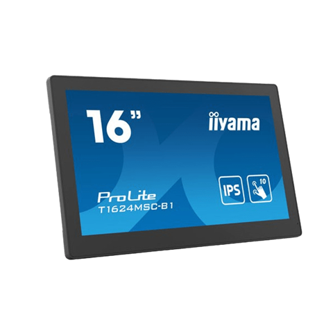Touch screen IIYAMA 16'' PROLITE T1624MSC-B1 (black, projective capacitive)