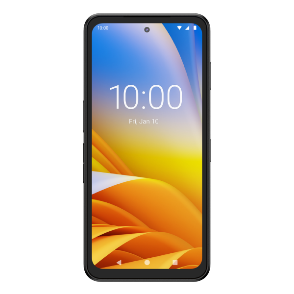 Zebra EM45 Enterprise Mobile with RFID. 5G Sub6 + Private 4G/5G, Wi-Fi 6e 2x2 MIMO, 8GB RAM/128GB ROM, 6.7-inch Full HD+ display, 50 MP RFC / 8MB FFC, SuperSpeed USB-C cable. RoW-800Mhz only