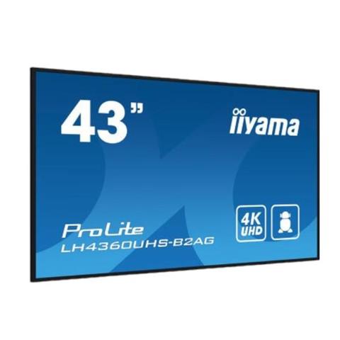 Monitor IIYAMA 43'' PROLITE LH4360UHS-B2AG (black, thin bezel)