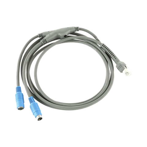 ASSEMBLY,CABLE, AUTO-HOST DETECT - KEYBOARD WEDGE: 7FT. (2M) STRAIGHT, PS/2 POWER PORT