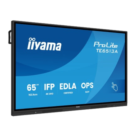 Interactive display IIYAMA 65'' PROLITE TE6513A-B1AG (black, PureTouch-IR)