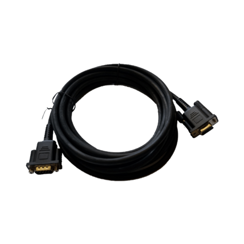 RS232 EXTENSION CABLE - DB9 MALE TO FEMALE 15 FT. STRAIGHT EXTENSION, POWER ON PIN 9, -30 C