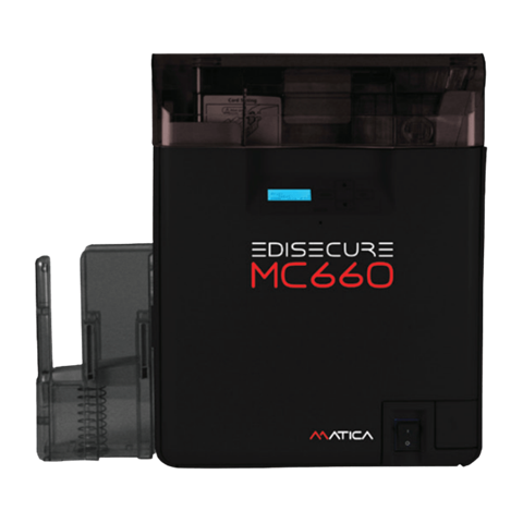 MC660 Retransfer Printer/Dual/600dpi/Dual Interface Chip