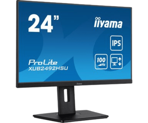 Monitor IIYAMA 24'' PROLITE XUB2492HSU-B6 (black, borderless)