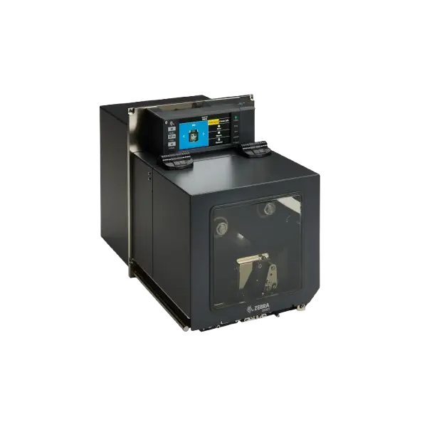 TT Printer ZE521; 6", 300 dpi, RH, Euro and UK cord, USB, Serial, Ethernet, Bluetooth 4.1, Dual USB Host, Color Touch, ZPL