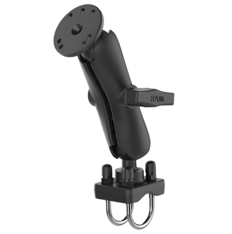 RAM EZ-Roll'r Power + Data vehicle dock for ET40 / 45 8" with Zebra exoskeleton