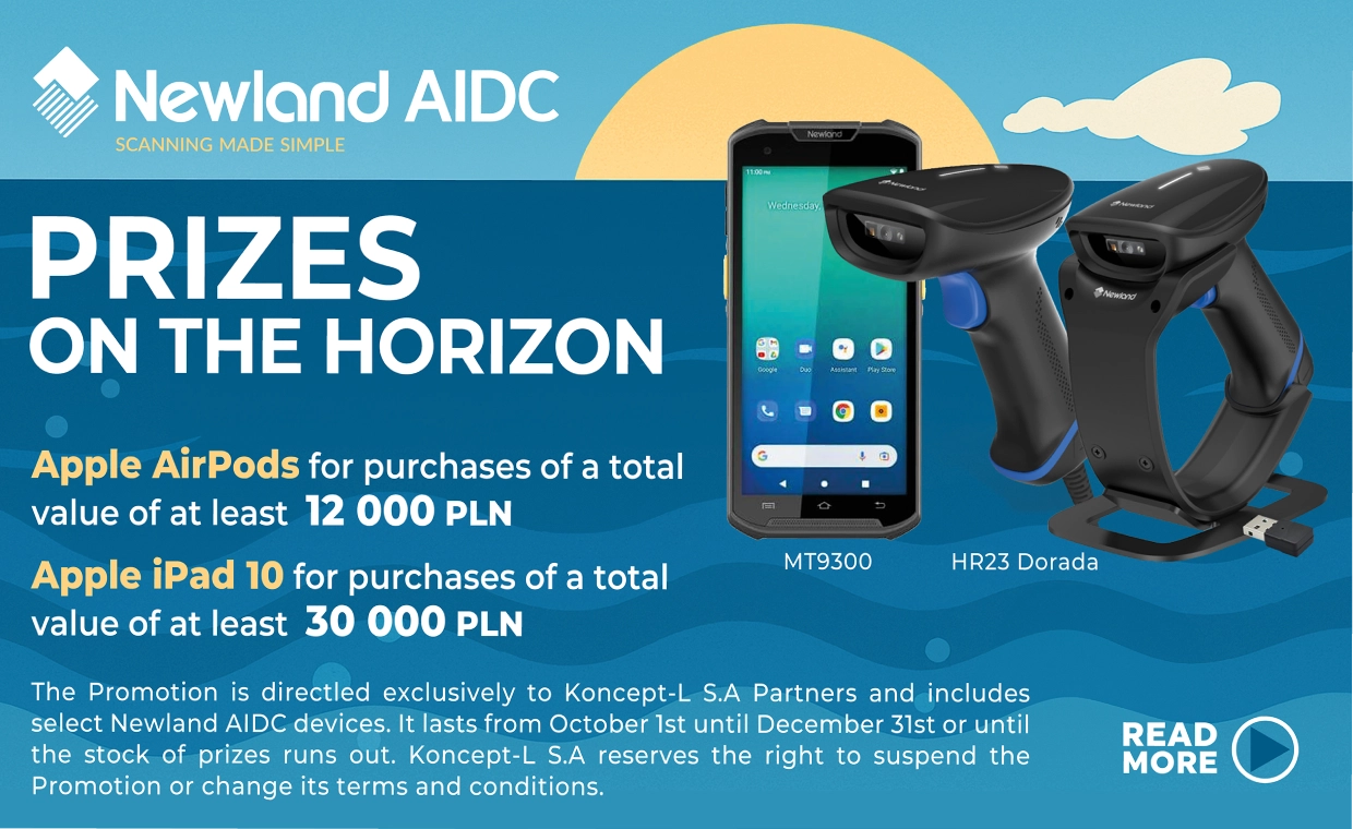 Newland AIDC Prizes on the Horizon