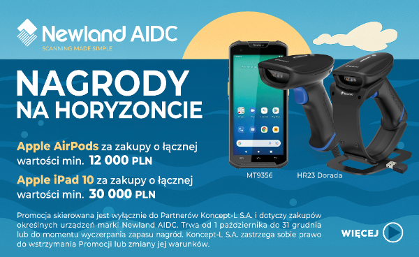 Promocja Newland AIDC Nagrody na Horyzoncie