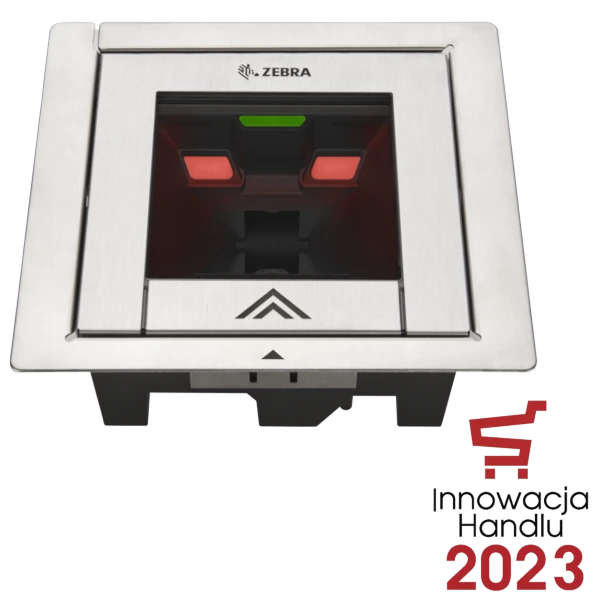 Czytnik kodów kreskowych Zebra SP7201 / jednopłaszczyznowy / poziomy / tylko USB / bez portu AUX / Standard Range / czarny / Checkpoint EAS (kabel CBL-CE0072 w zestawie) / szkło diamentopodobne