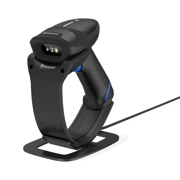 Bezprzewodowy czytnik kodów kreskowych 2D Newland HR33 Marlin / stacja dokująca / kabel USB