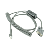 Kabel komunikacyjny do Zebry/DS2208/DS4308/SD7708/DS81xx/DS9208/DS9808/LI2208/LI4278/LS1203/LS22xx/RS-232/skręcany/9ft(2,8m)/NCR 7448