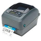 Drukarka etykiet GX420t/termotransferowa/203dpi/USB/RS232/LPT/ZPL/EPL/RTC/Ruchomy czujnik/dypenser rev 2.