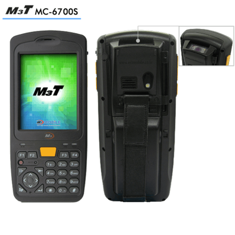 Terminal danych M3T MC6700/BT/WiFi/laser/Kamera/CE 5.0/dwa akumulatory 2700 mAh i 4800 mAh/kabel komunikacyjny/dok USB/zasilacz/kabel zasilający/rysik
