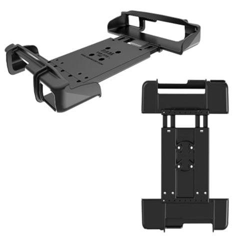 Uchwyt RAM z serii Quick-Grip- rozmiar XL bez bezpośredniej funkcji ładowania w trakcie trwania pracy, ładowanie przez podłączenie kabla zasilającego w gniazdo urządzenia