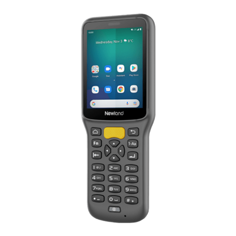 Terminal danych NEWLAND MT37 Baiji Android Go 8.1 GMS, ekrandotykowy 2.8", Kamera, 2D Imager, 1GB RAM, 8 GB FLASH, NFC, WLAN, WPAN, GSM/4G LTE, GPS, akumulator, bez zasilacza ADP710