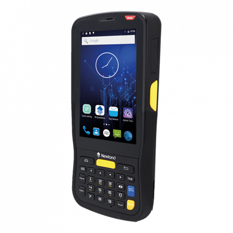 Terminal danych NEWLAND Beluga IV MT6552 Lite GMS, Android 8.1, Kamera, 2D Imager, 2GB RAM, 16 GB FLASH, NFC, WLAN, WPAN, GPS, Ekran dotykowy,akumulator, kabel USB, zasilacz
