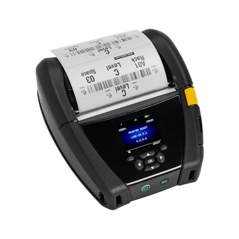 Drukarka etykiet ZQ630 PLUS 4"/termiczna/203 dpi/ 802.11ac / Bluetooth 4.x/ Linerless platen / Pasek na ramię/ Klips do paska