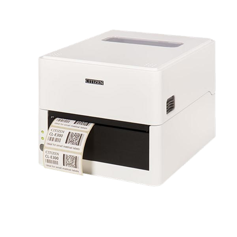 Drukarka etykiet Citizen CL-E300/203dpi/termiczna/USB/biały/ZPL/DMX/LAN