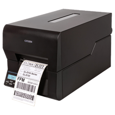 Drukarka etykiet Citizen CL-E720DT/203dpi/termiczna/LCD/USB/Ethernet/czarny/ZPL/DPL