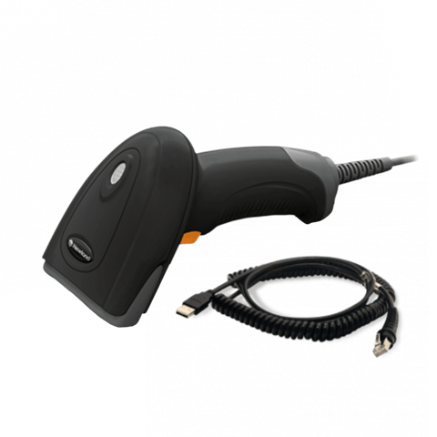 Czytnik kodów kreskowych 2D Newland HR2280-S5/ kabel skręcany USB 3 m. / bez podstawki