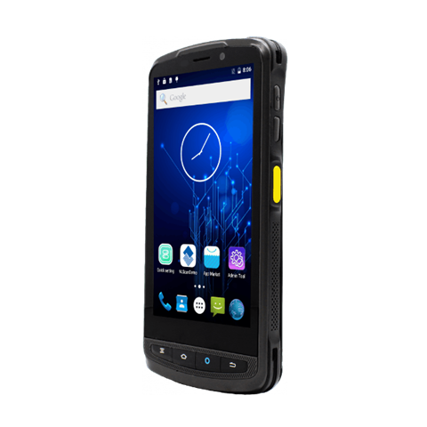 Terminal danych NEWLAND MT9055 Orca III Android 13, GMS, 2D Imager, 4GB RAM, 64GB Flash Kamera, Wi-FI, 4G, GPS, NFC, ekran 5" dotykowy, akumulator, kabel USB-C, zasilacz, guma ochronna, folia ochronna na ekran