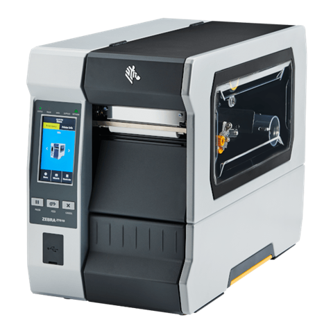 Drukarka etykiet ZT610/termotransferowa/300dpi/USB/RS232/Ethernet/Bluetooth 4.0/RAM1GB/Flash2GB/kolorowy wyświetlacz dotykowy