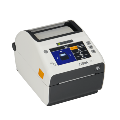 Drukarka etykiet ZD621 / termiczna / 300dpi / Linerless / USB / USBHost/Ethernet/RS232/BTLE5/Gilotyna/Czujnik pobrania etykiety