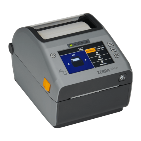 Drukarka etykiet ZD621 / termiczna / 300dpi / USB / USBHost / Ethernet/RS232/BTLE5/LCD